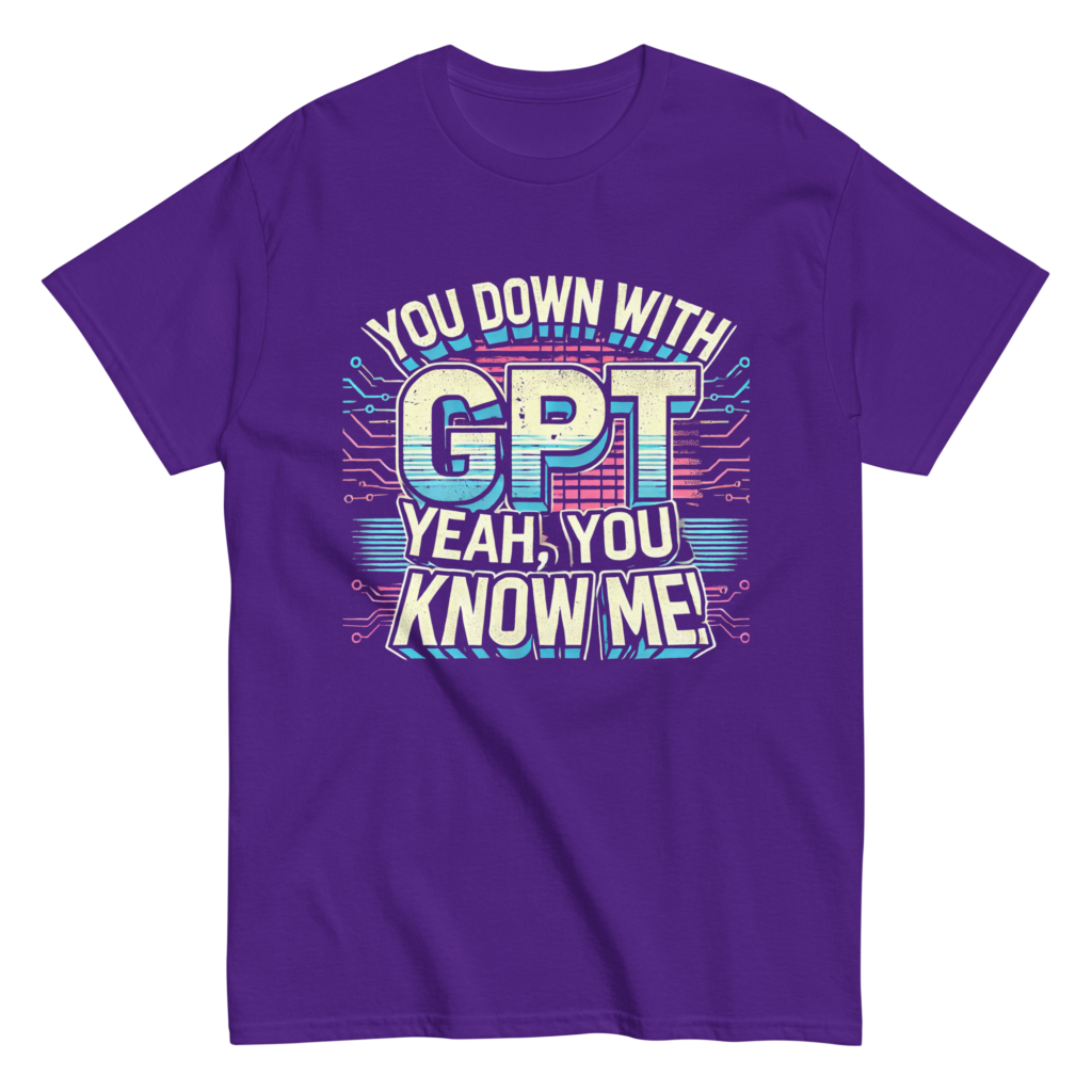 Down With GPT-Shirt